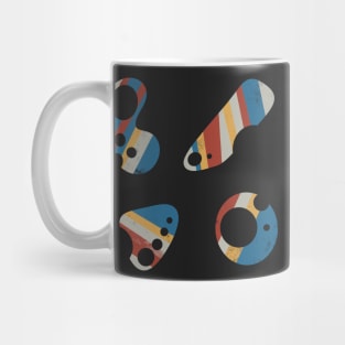 Hole filled shapes Mug